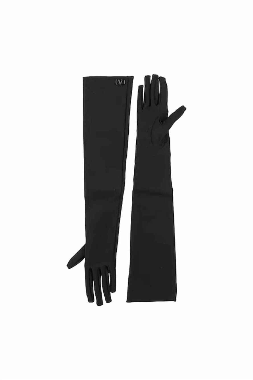 NEW VALENTINO GARAVANI women's vlogo signature gloves in nero